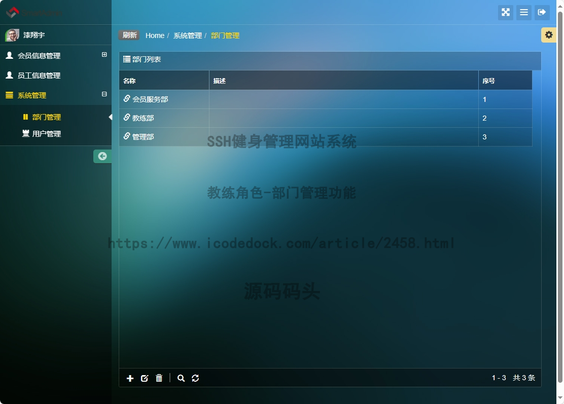 教练角色-部门管理